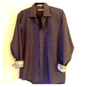 Burberry Burton Down stripped Men’s style shirt